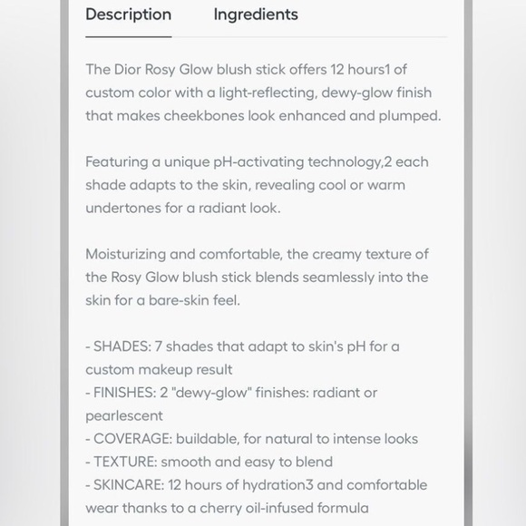 Dior Star Pouch Miss Dior Essence, Jadore, Rouge Dior Lipstick,Cotton pads,blush - Picture 7 of 7